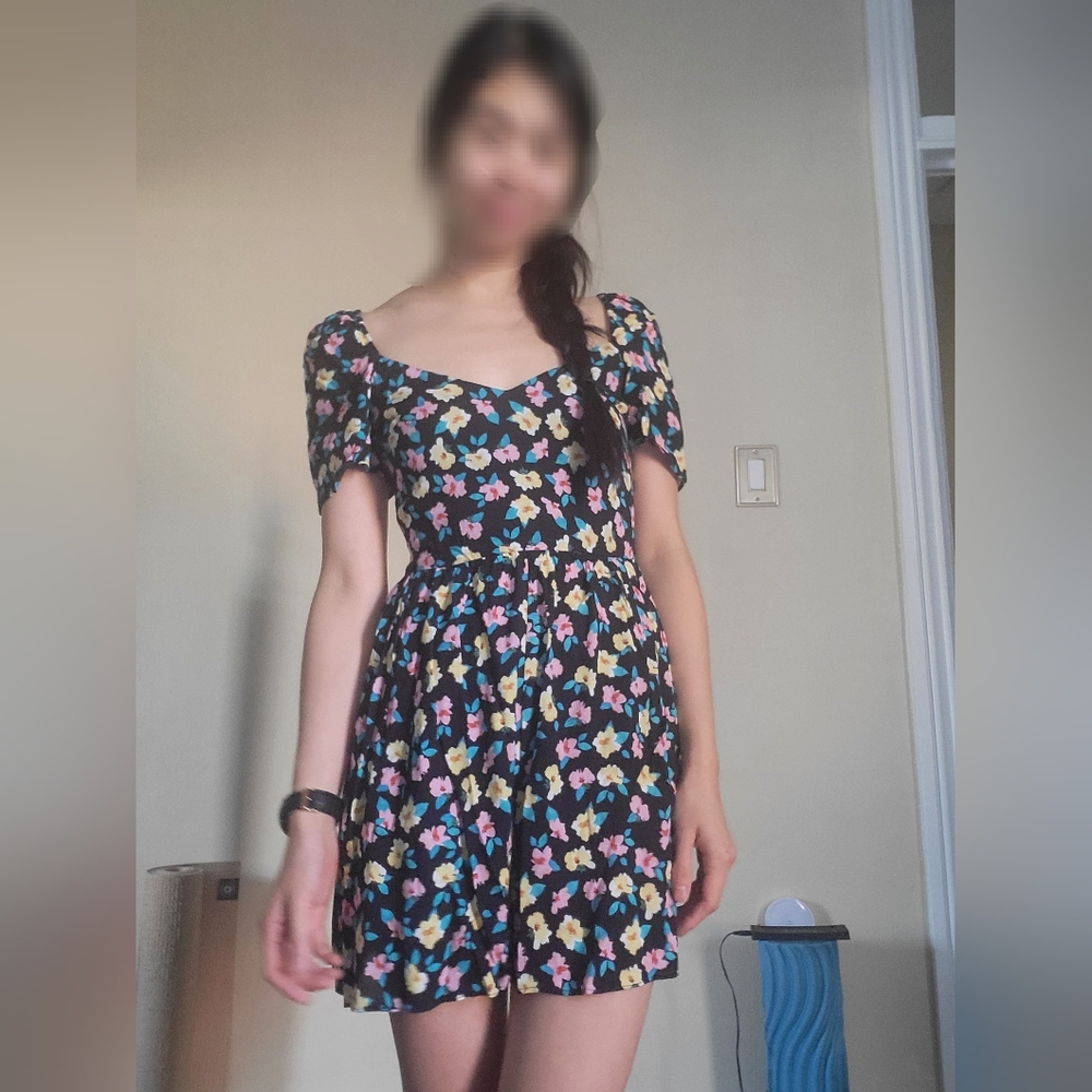 ZARA Floral Romper